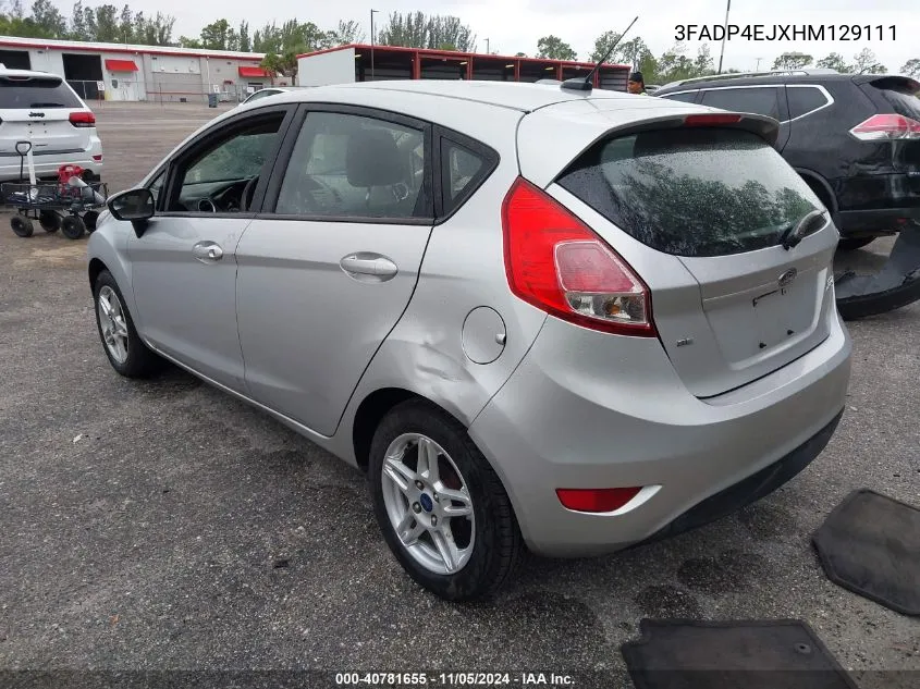 3FADP4EJXHM129111 2017 Ford Fiesta Se