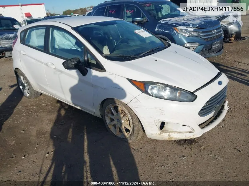 2017 Ford Fiesta Se VIN: 3FADP4EJXHM117556 Lot: 40841866