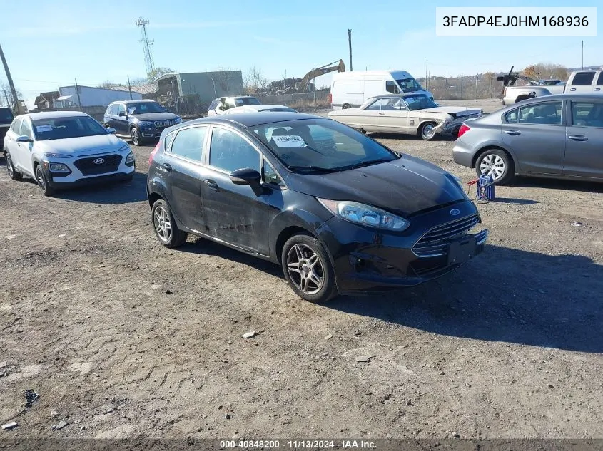 3FADP4EJ0HM168936 2017 Ford Fiesta Se