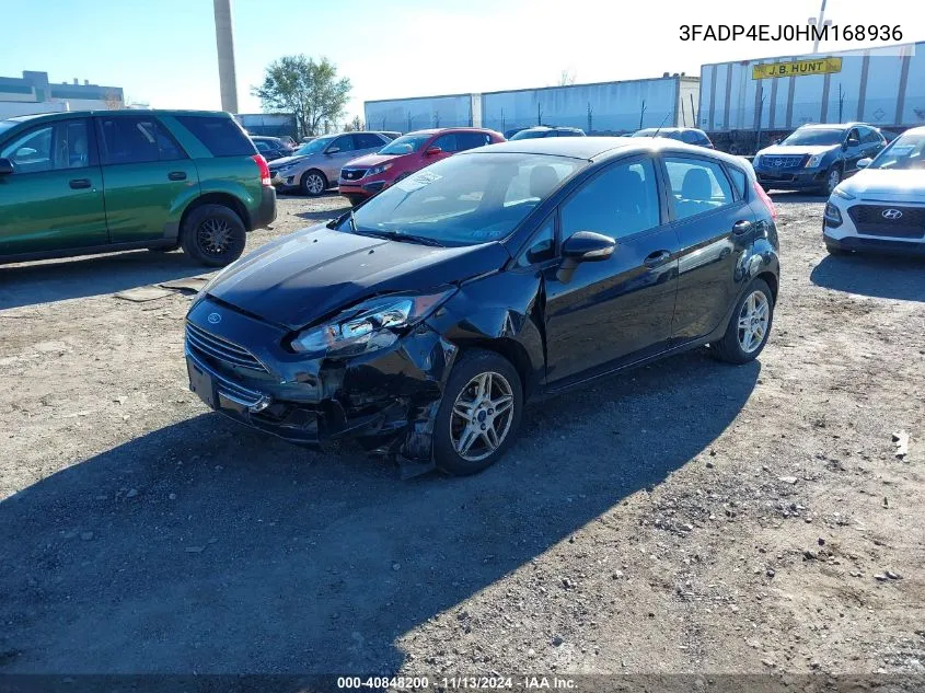 3FADP4EJ0HM168936 2017 Ford Fiesta Se