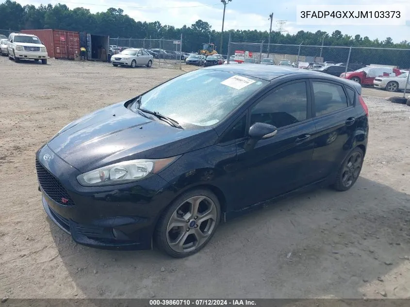 2018 Ford Fiesta St VIN: 3FADP4GXXJM103373 Lot: 39860710