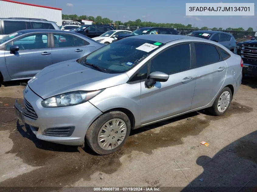 2018 Ford Fiesta S VIN: 3FADP4AJ7JM134701 Lot: 39908738