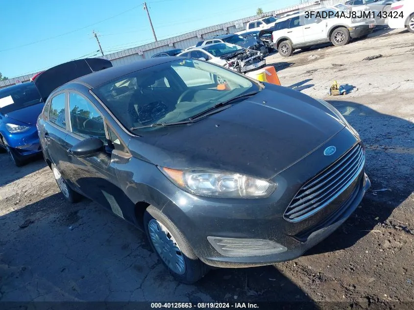 3FADP4AJ8JM143424 2018 Ford Fiesta S