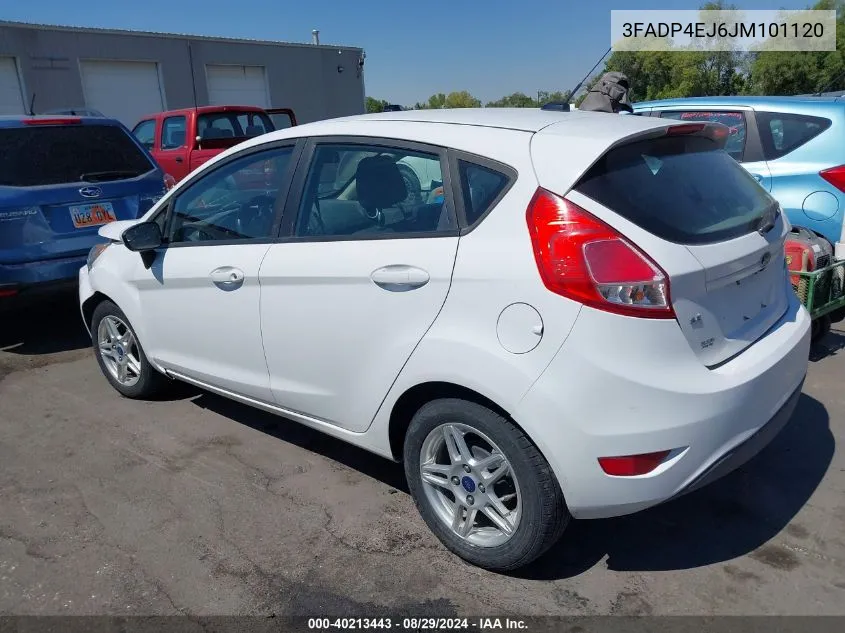 3FADP4EJ6JM101120 2018 Ford Fiesta Se