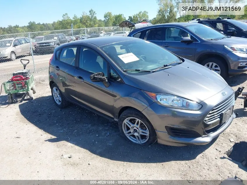 2018 Ford Fiesta Se VIN: 3FADP4EJ9JM121569 Lot: 40281558