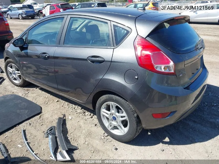 2018 Ford Fiesta Se VIN: 3FADP4EJ9JM121569 Lot: 40281558