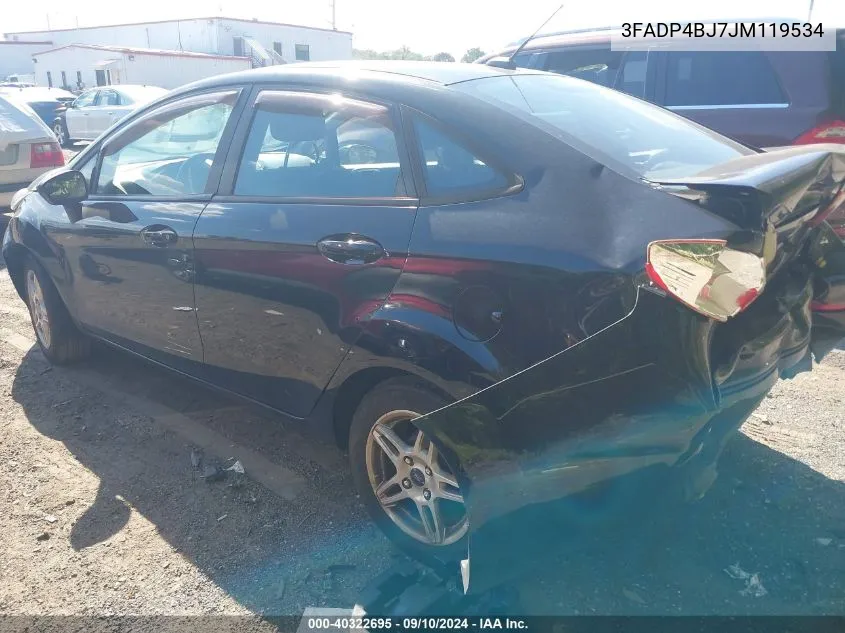 3FADP4BJ7JM119534 2018 Ford Fiesta Se