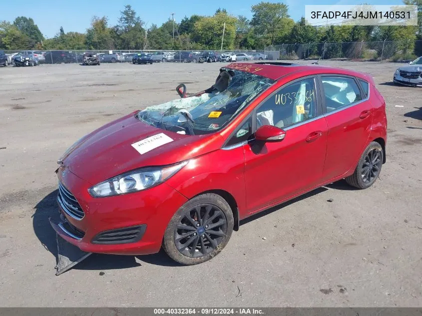 3FADP4FJ4JM140531 2018 Ford Fiesta Titanium