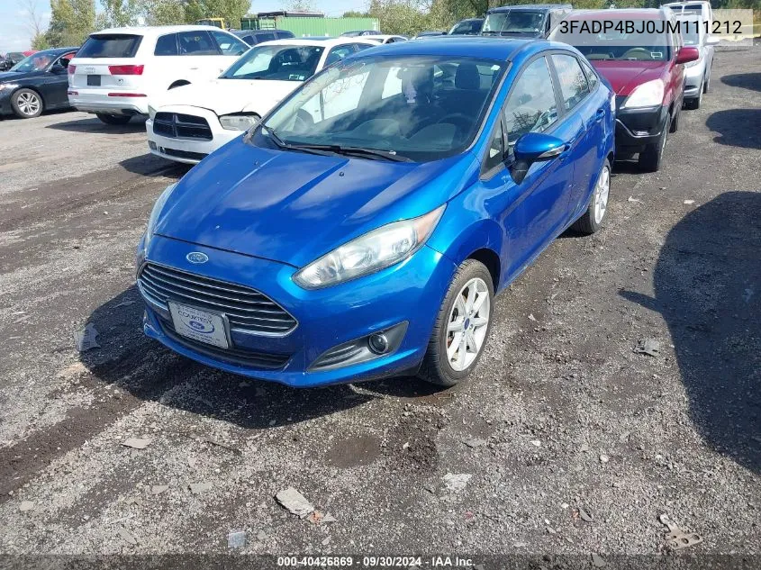 3FADP4BJ0JM111212 2018 Ford Fiesta Se