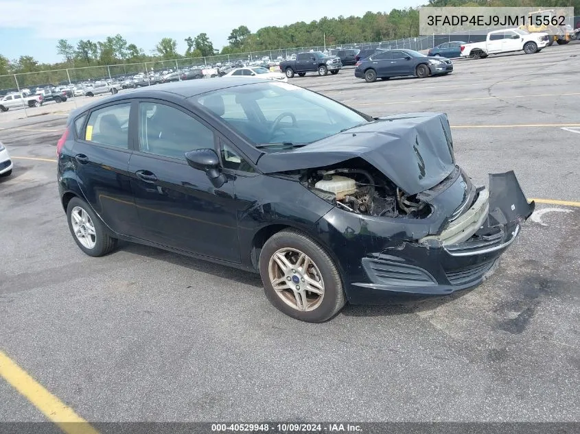 2018 Ford Fiesta Se VIN: 3FADP4EJ9JM115562 Lot: 40529948