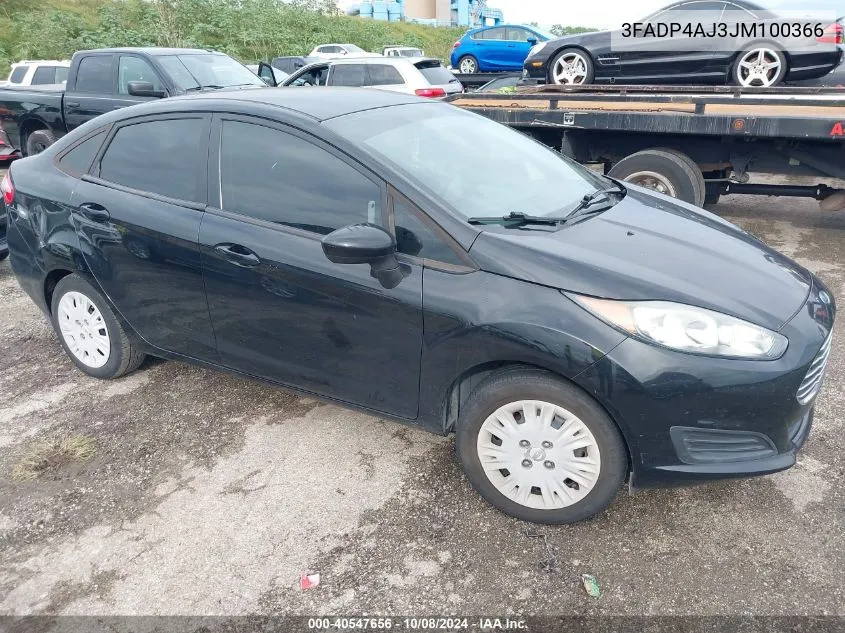 3FADP4AJ3JM100366 2018 Ford Fiesta S