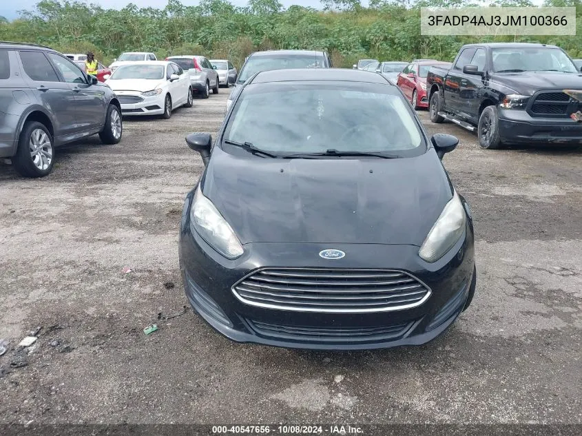 3FADP4AJ3JM100366 2018 Ford Fiesta S