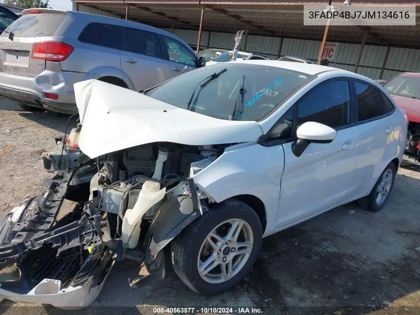 3FADP4BJ7JM134616 2018 Ford Fiesta Se