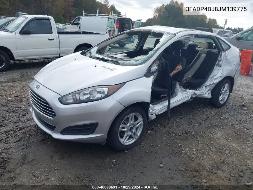 2018 Ford Fiesta Se VIN: 3FADP4BJ8JM139775 Lot: 40698691