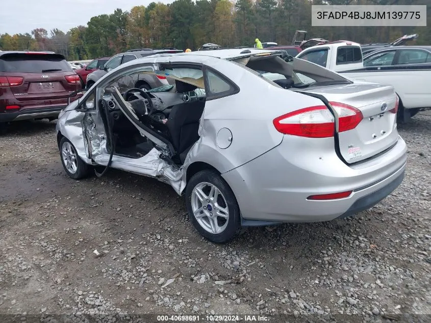 2018 Ford Fiesta Se VIN: 3FADP4BJ8JM139775 Lot: 40698691