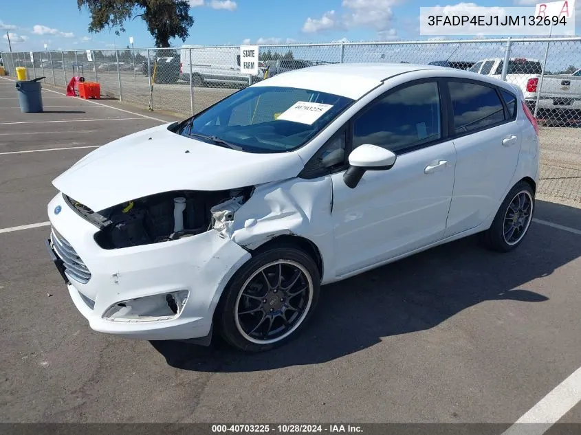 2018 Ford Fiesta Se VIN: 3FADP4EJ1JM132694 Lot: 40703225