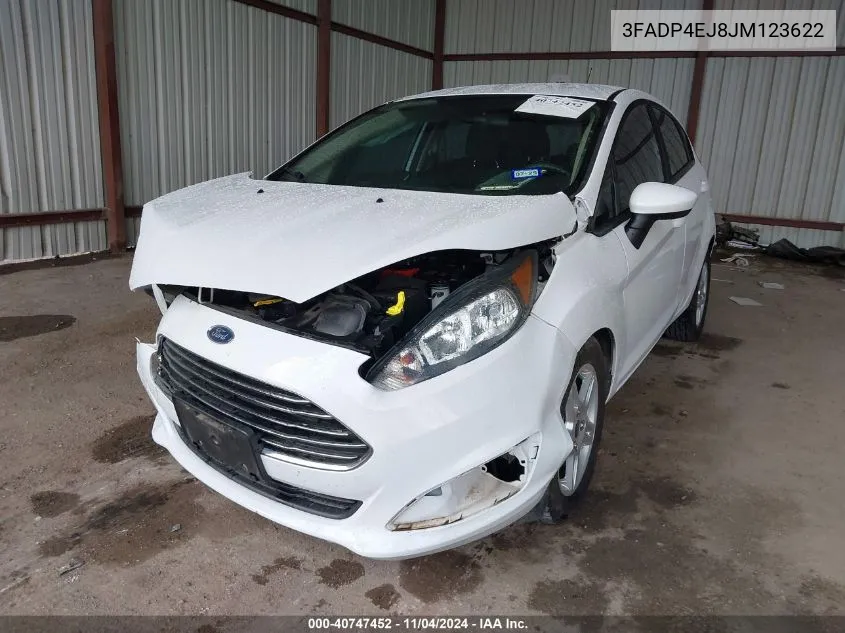 2018 Ford Fiesta Se VIN: 3FADP4EJ8JM123622 Lot: 40747452