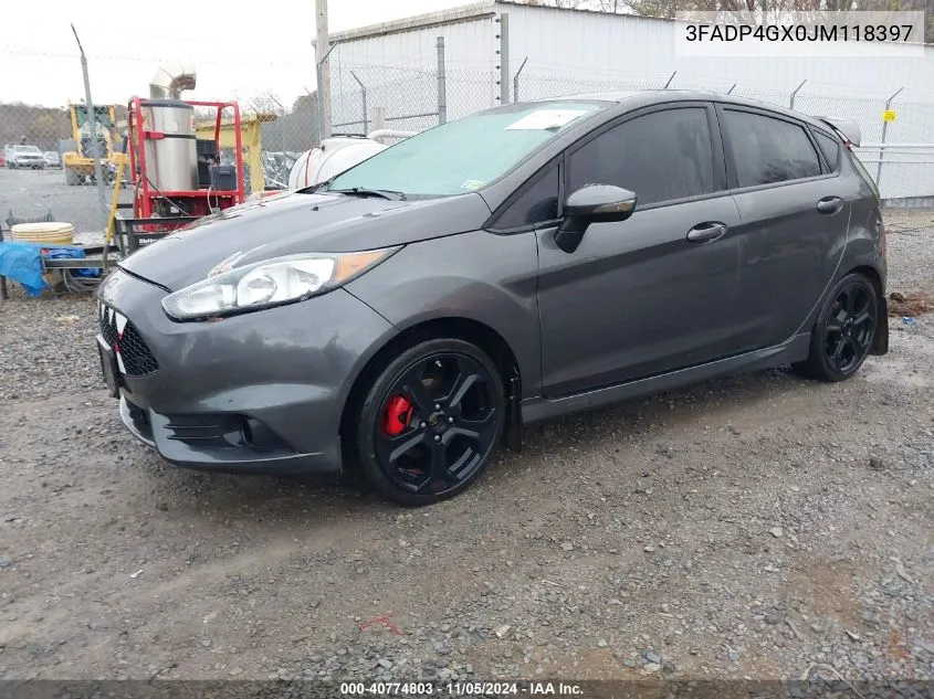 3FADP4GX0JM118397 2018 Ford Fiesta St