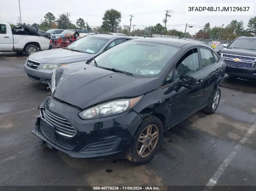 3FADP4BJ1JM129637 2018 Ford Fiesta Se