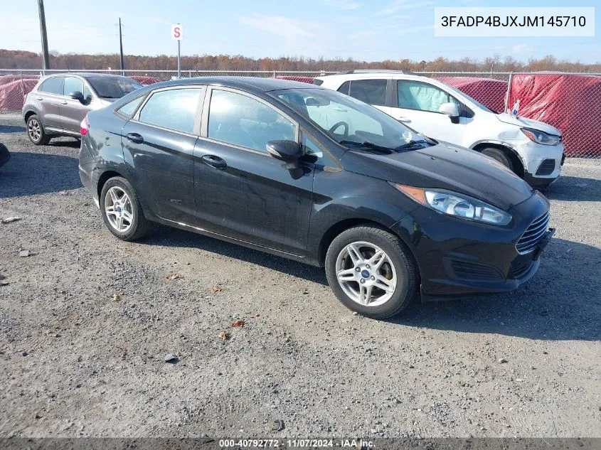 2018 Ford Fiesta Se VIN: 3FADP4BJXJM145710 Lot: 40792772