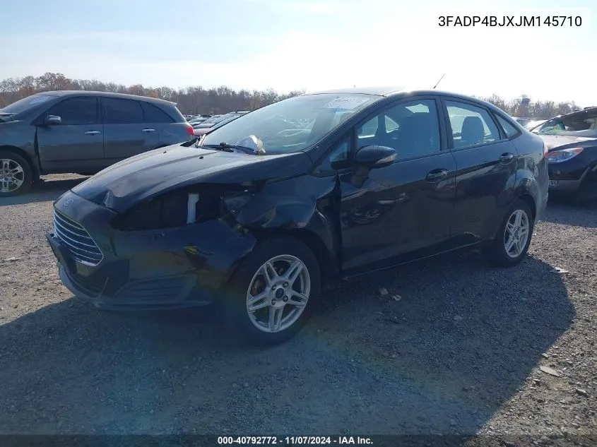 2018 Ford Fiesta Se VIN: 3FADP4BJXJM145710 Lot: 40792772