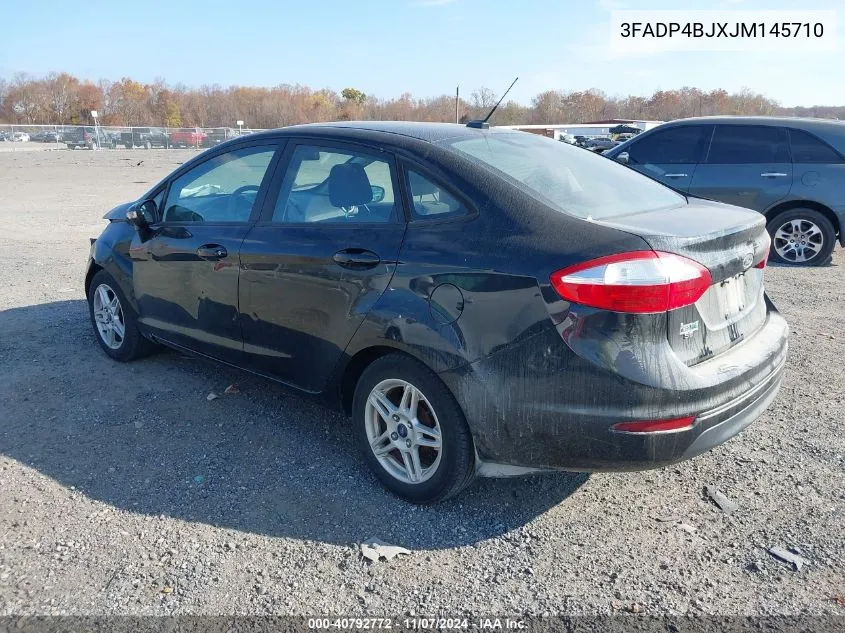 2018 Ford Fiesta Se VIN: 3FADP4BJXJM145710 Lot: 40792772