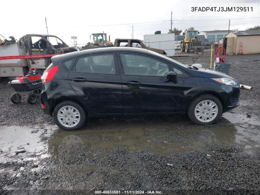 2018 Ford Fiesta S VIN: 3FADP4TJ3JM129511 Lot: 40833581