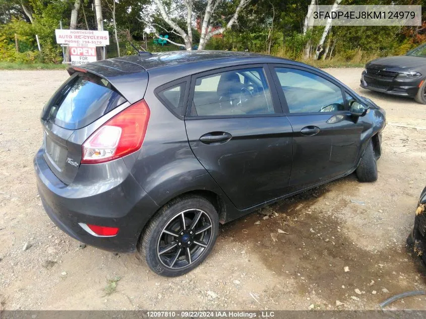 3FADP4EJ8KM124979 2019 Ford Fiesta Se