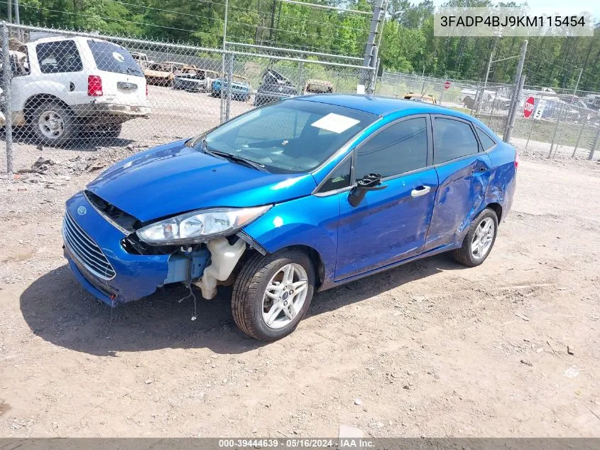 3FADP4BJ9KM115454 2019 Ford Fiesta Se