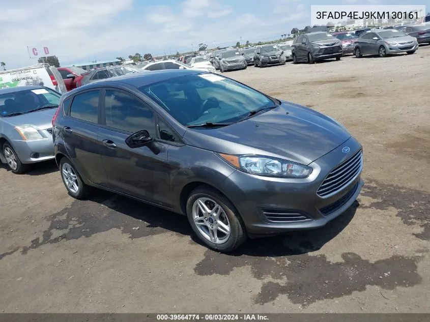 2019 Ford Fiesta Se VIN: 3FADP4EJ9KM130161 Lot: 39564774