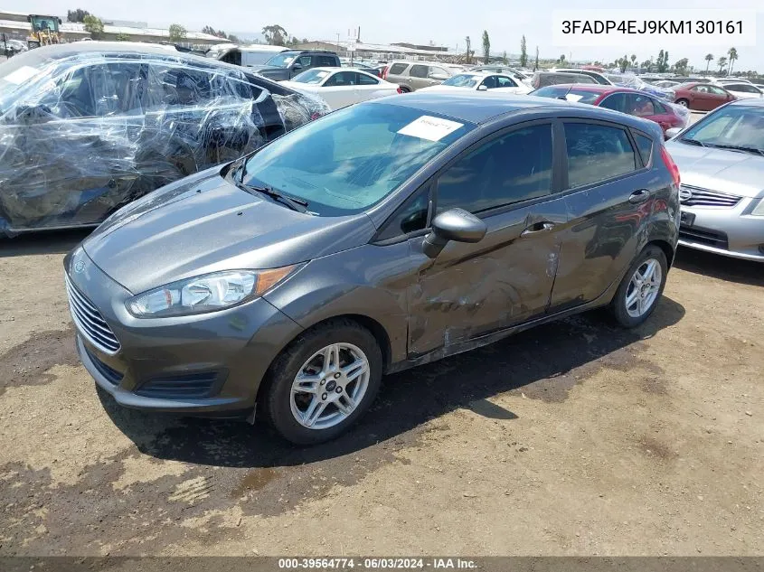 2019 Ford Fiesta Se VIN: 3FADP4EJ9KM130161 Lot: 39564774