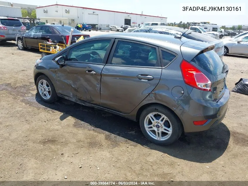 2019 Ford Fiesta Se VIN: 3FADP4EJ9KM130161 Lot: 39564774