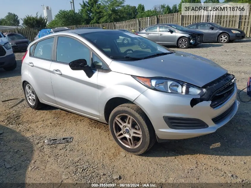 3FADP4EJ5KM118766 2019 Ford Fiesta Se