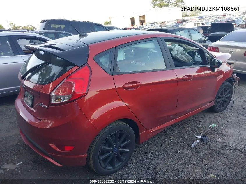 3FADP4DJ2KM108861 2019 Ford Fiesta St Line