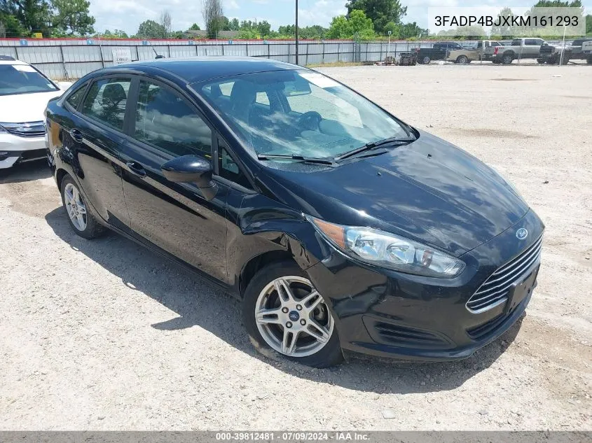 2019 Ford Fiesta Se VIN: 3FADP4BJXKM161293 Lot: 39812481