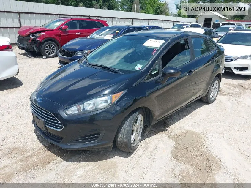 2019 Ford Fiesta Se VIN: 3FADP4BJXKM161293 Lot: 39812481