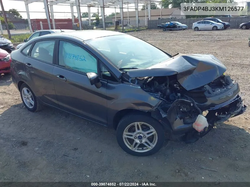 3FADP4BJ3KM126577 2019 Ford Fiesta Se