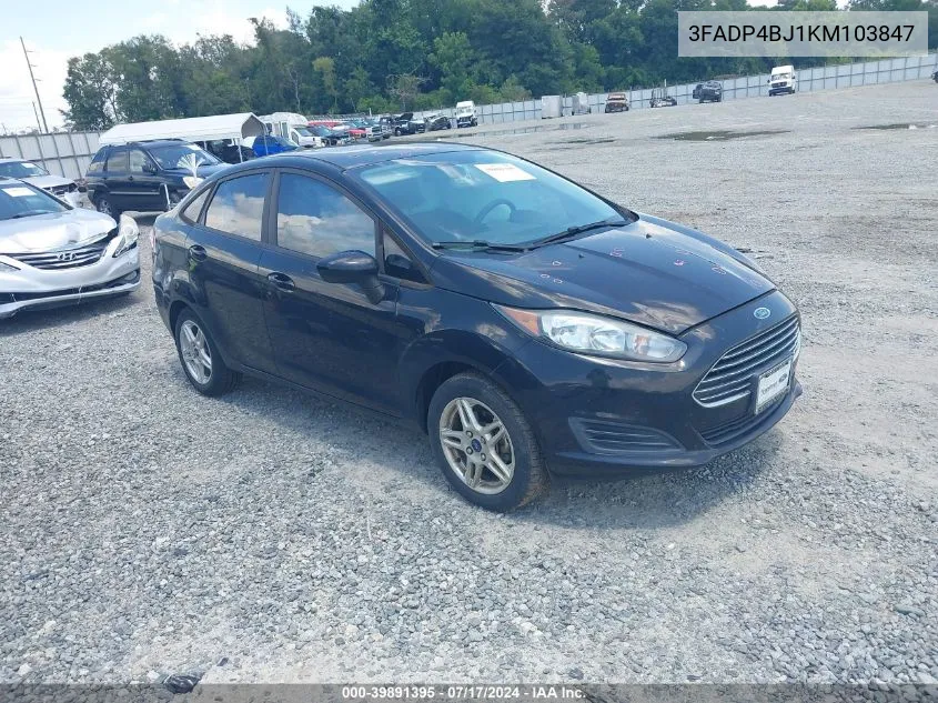 3FADP4BJ1KM103847 2019 Ford Fiesta Se