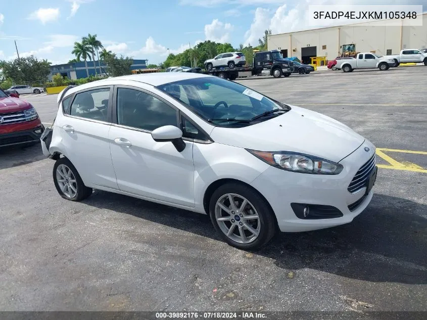 3FADP4EJXKM105348 2019 Ford Fiesta Se