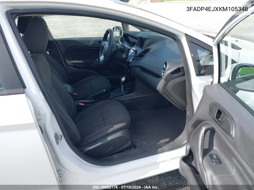 3FADP4EJXKM105348 2019 Ford Fiesta Se