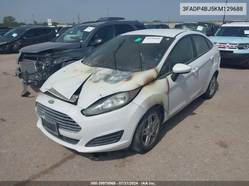 3FADP4BJ5KM129688 2019 Ford Fiesta Se