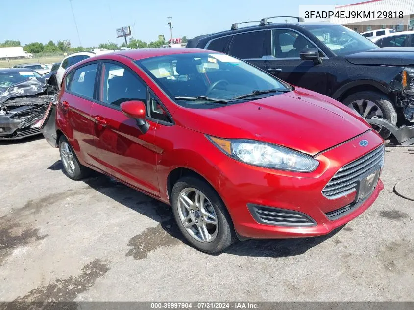 3FADP4EJ9KM129818 2019 Ford Fiesta Se