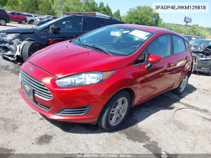 3FADP4EJ9KM129818 2019 Ford Fiesta Se