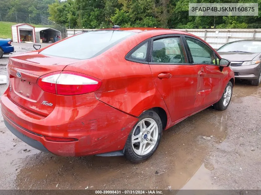 3FADP4BJ5KM160875 2019 Ford Fiesta Se