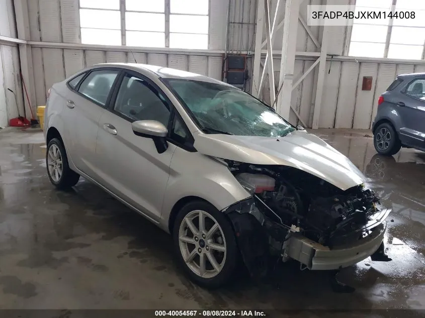 3FADP4BJXKM144008 2019 Ford Fiesta Se