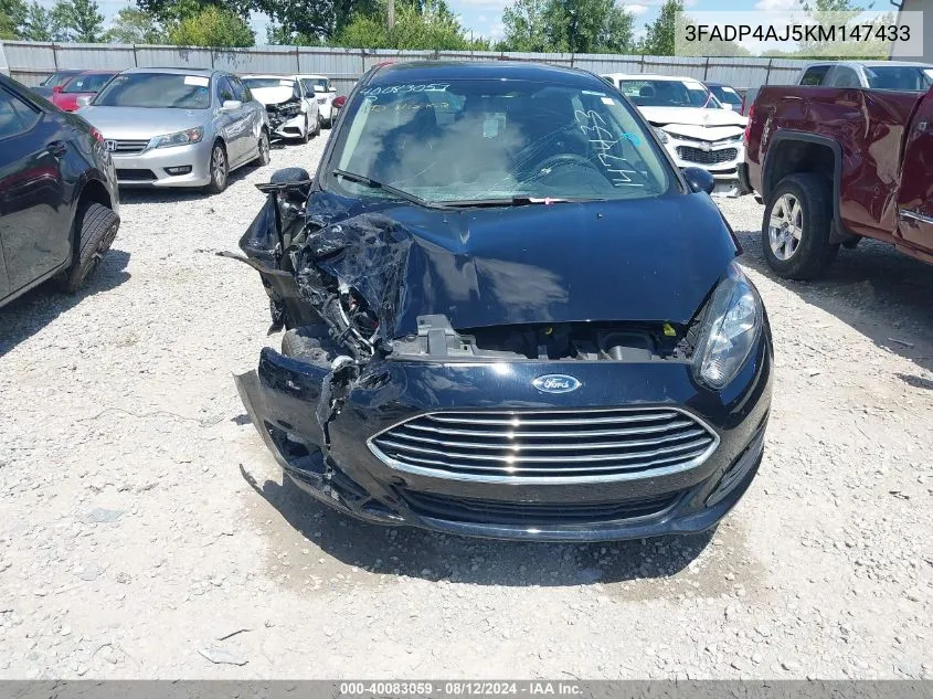 3FADP4AJ5KM147433 2019 Ford Fiesta S