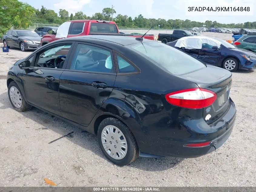 3FADP4AJ9KM164848 2019 Ford Fiesta S