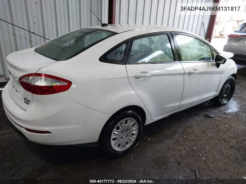 3FADP4AJ9KM131817 2019 Ford Fiesta S