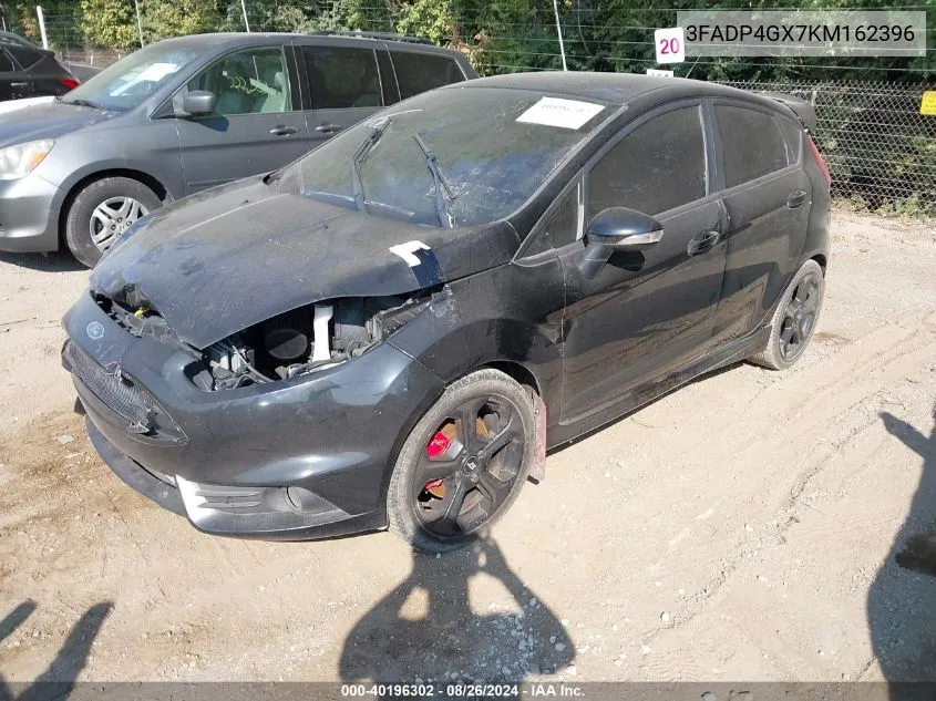 2019 Ford Fiesta St VIN: 3FADP4GX7KM162396 Lot: 40196302