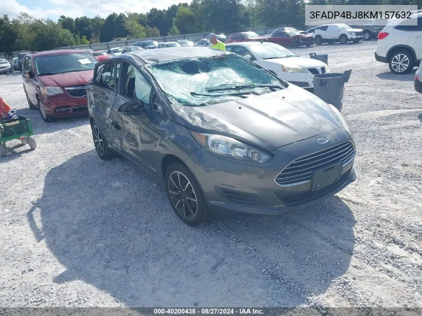 3FADP4BJ8KM157632 2019 Ford Fiesta Se